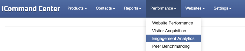 iCommand Center Drop Down